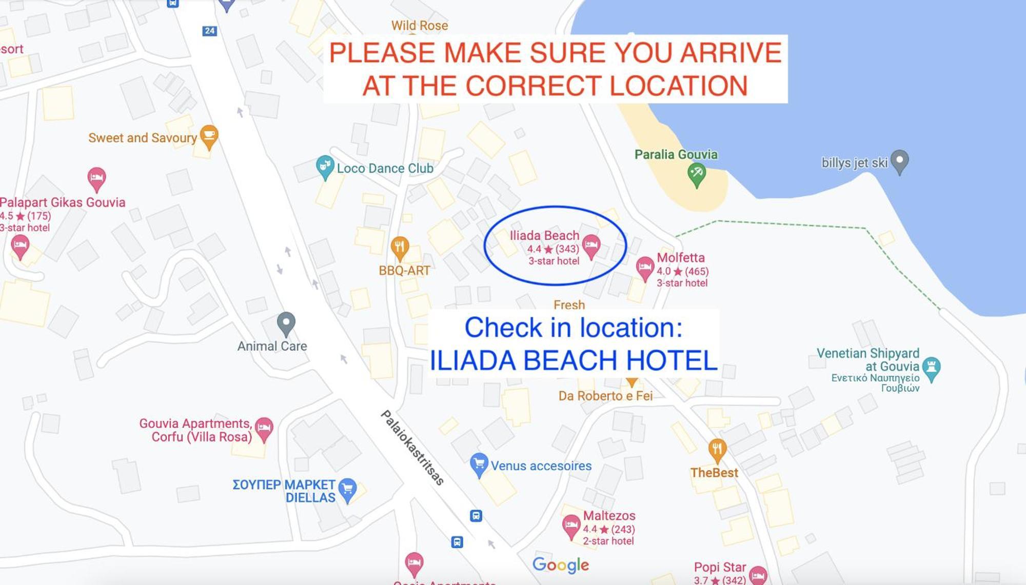 Hotel Omirico Gouvia Pokoj fotografie